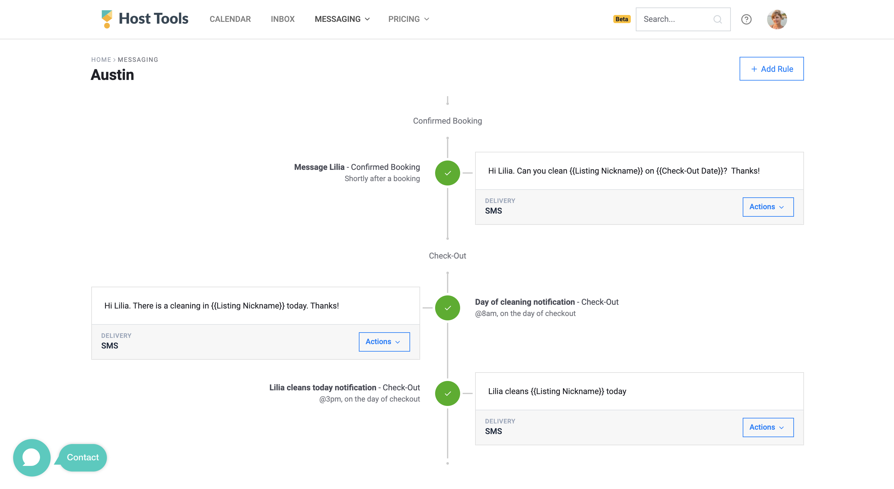 03 Cleaner notification message flow on Host Tools