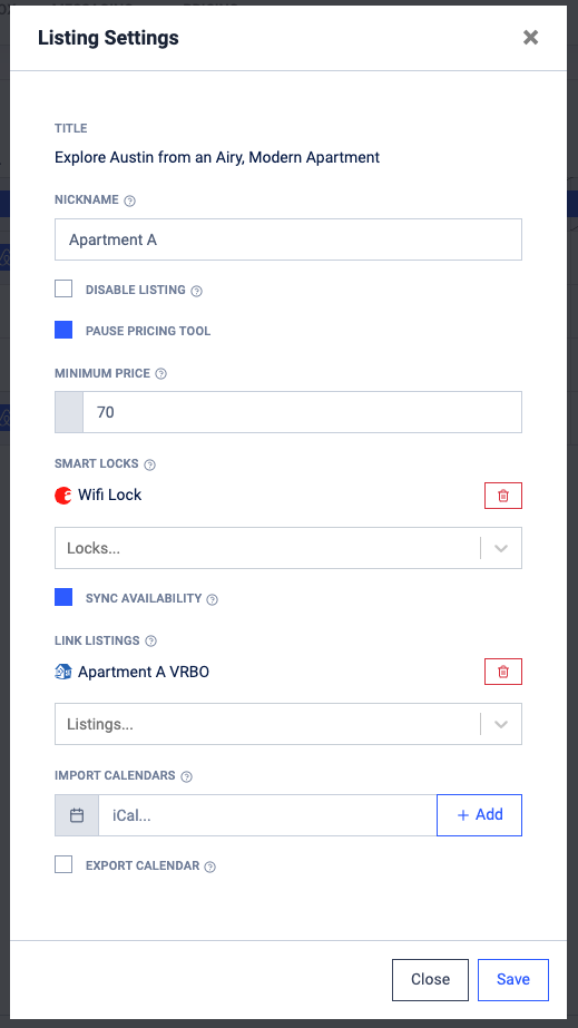 Host Tools channel manager