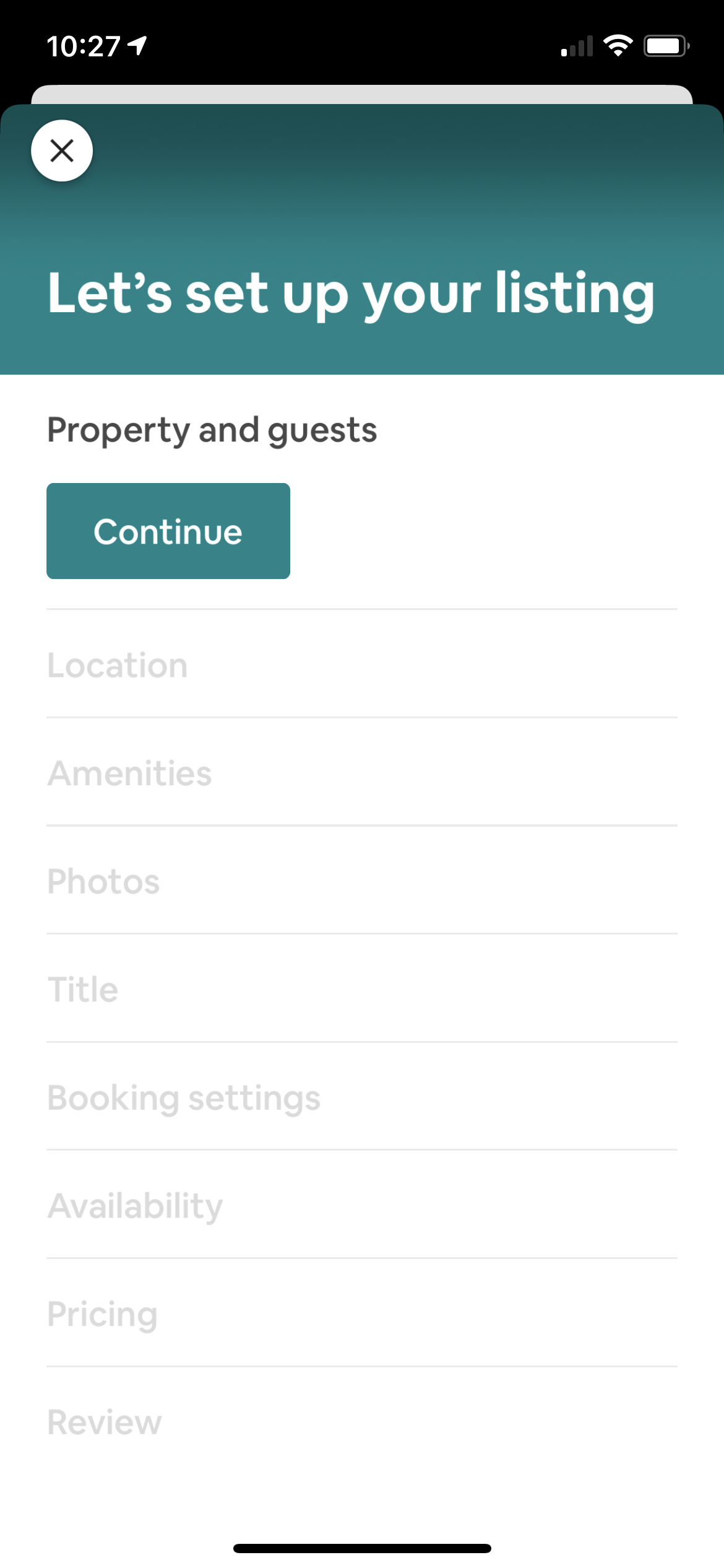 Create an Airbnb Listing