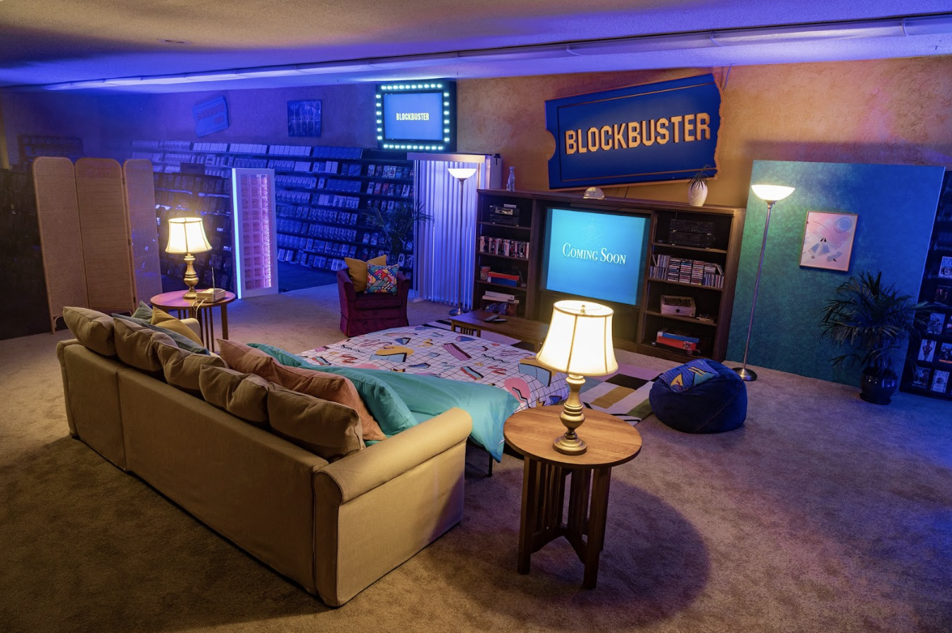 Blockbuster Themed Short-Term Rental