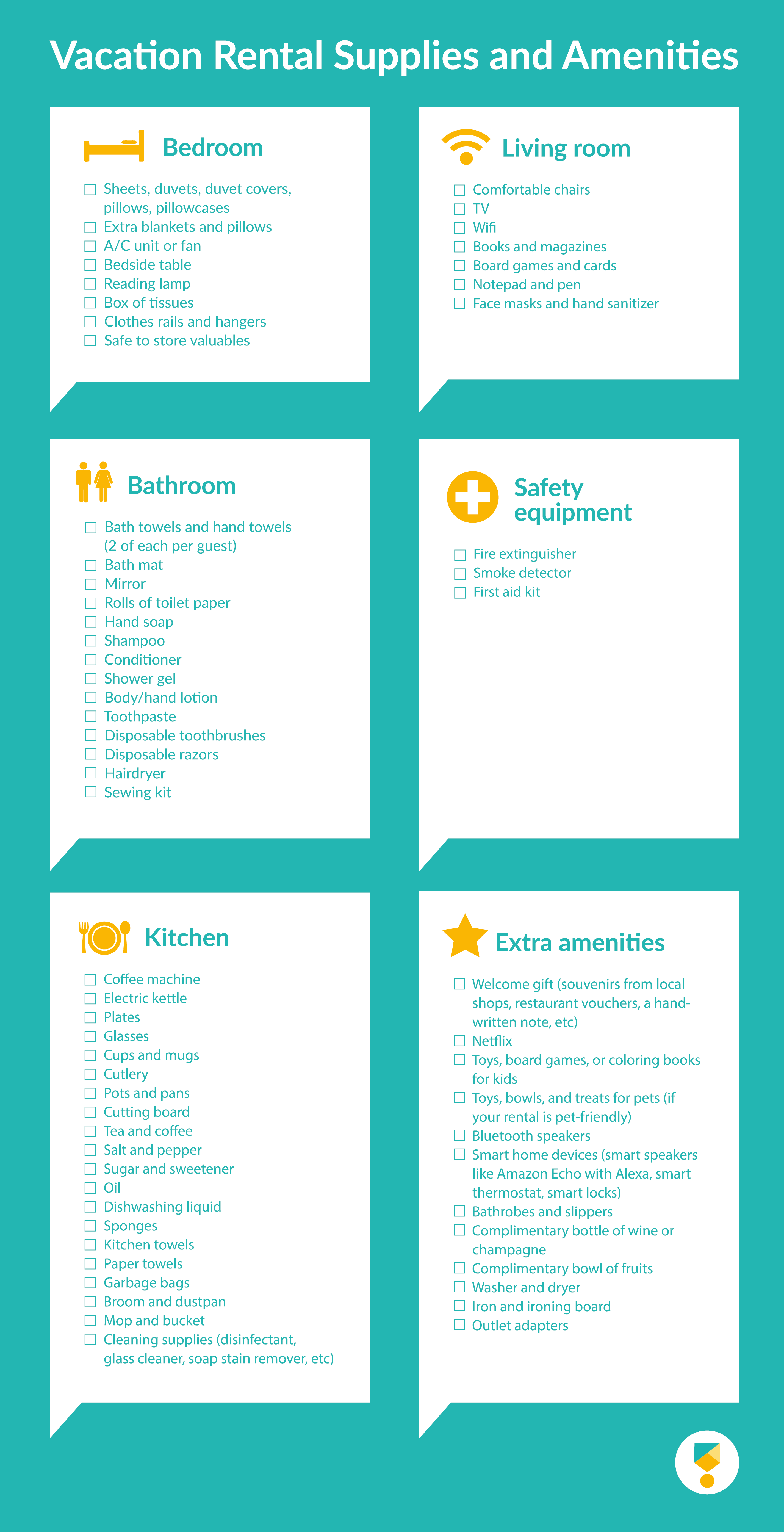 Complete Airbnb host checklist 